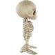 Poseable Plastic Alien Skeleton, 4.25in x 7in