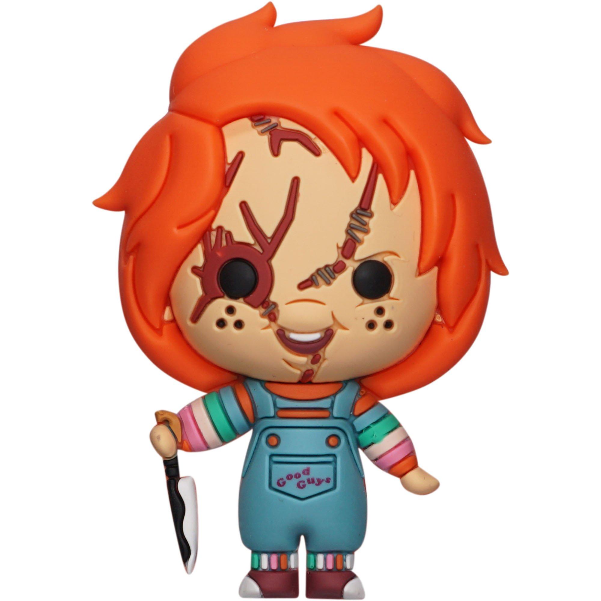 Universal Horror Chucky 3D Foam Magnet, 2in x 3in - Child's Play