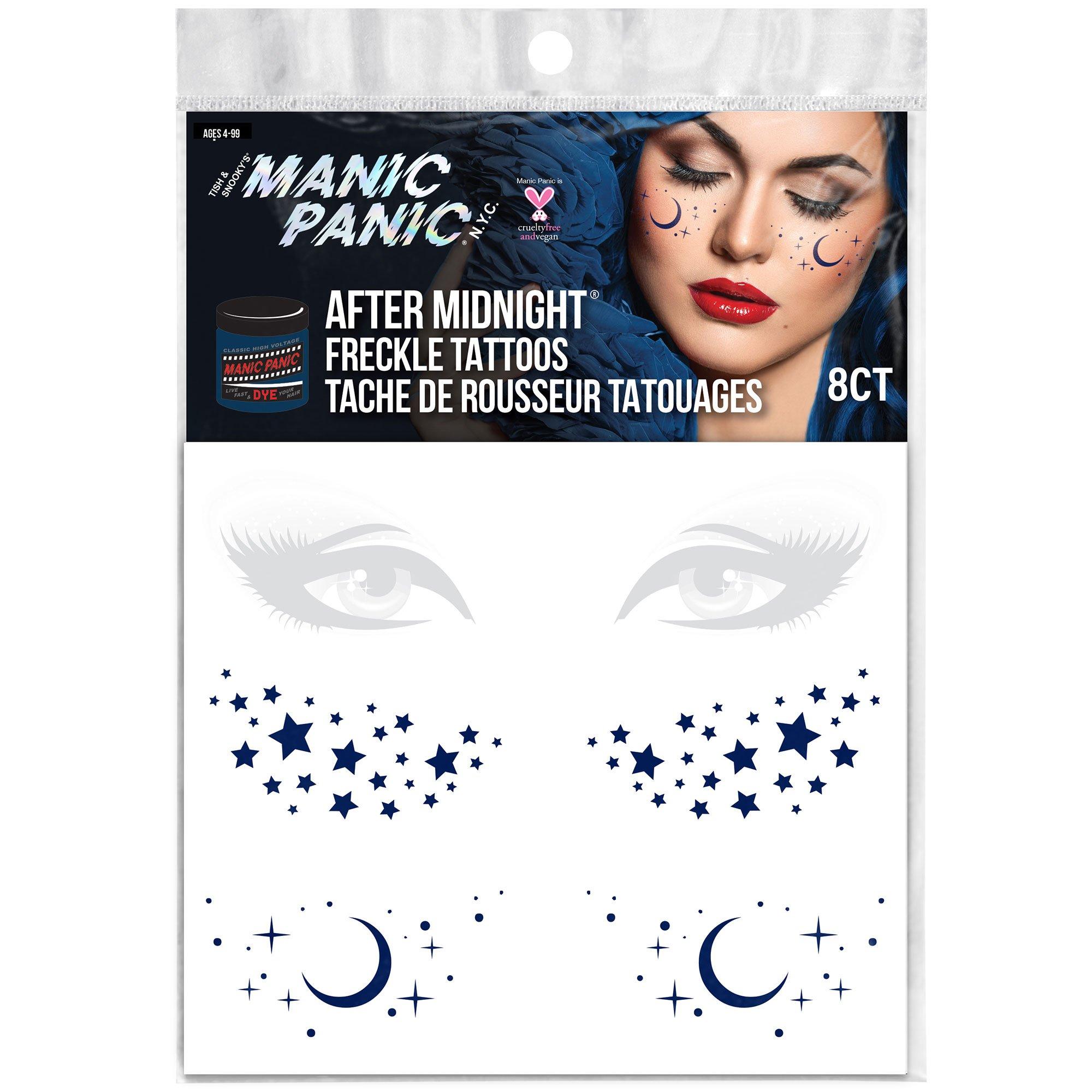 Manic Panic Freckle Temporary Face Tattoos, 8ct