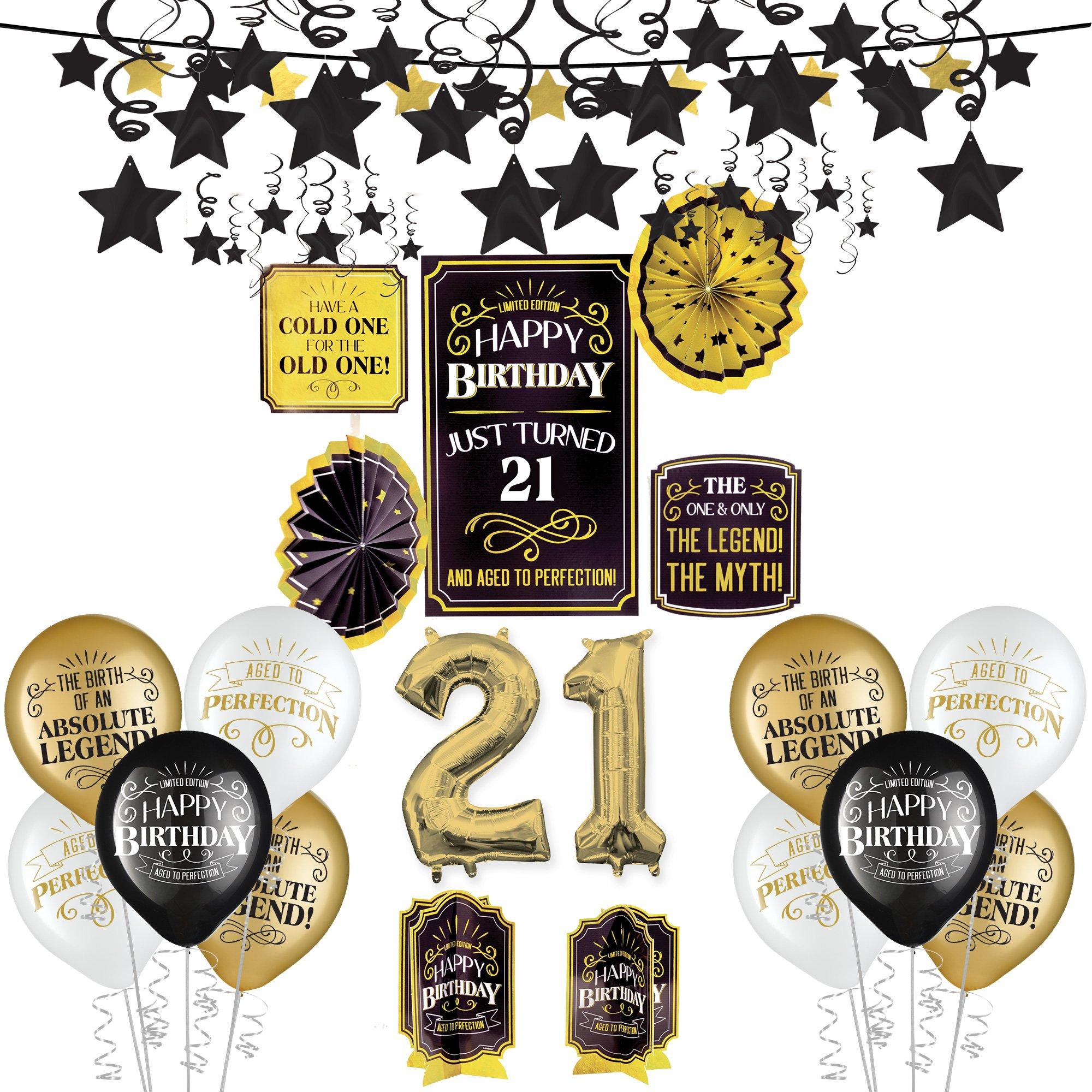 21st Birthday Gifts for Women, 21st Birthday Decorations for Women, 21st  Birthday Party Supplies, 21st Birthday Party Favors, Happy 21st Birthday  Party Supplies, Gifts for 21 Year Old Woman
