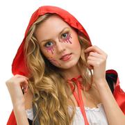 Red Riding Hood Face Decals