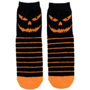 Sinister Halloween Jack-o'-Lantern Crew Socks