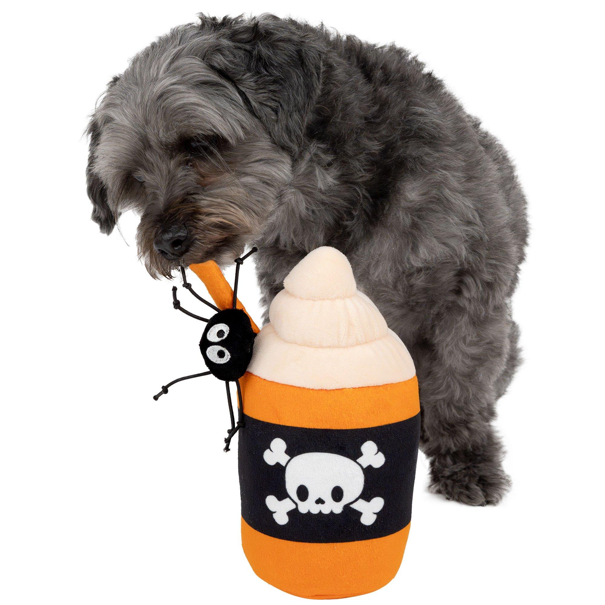 Spooky Spice Latte Plush Dog Toy