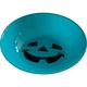 Teal Halloween Plastic Serving Bowl, 11in
