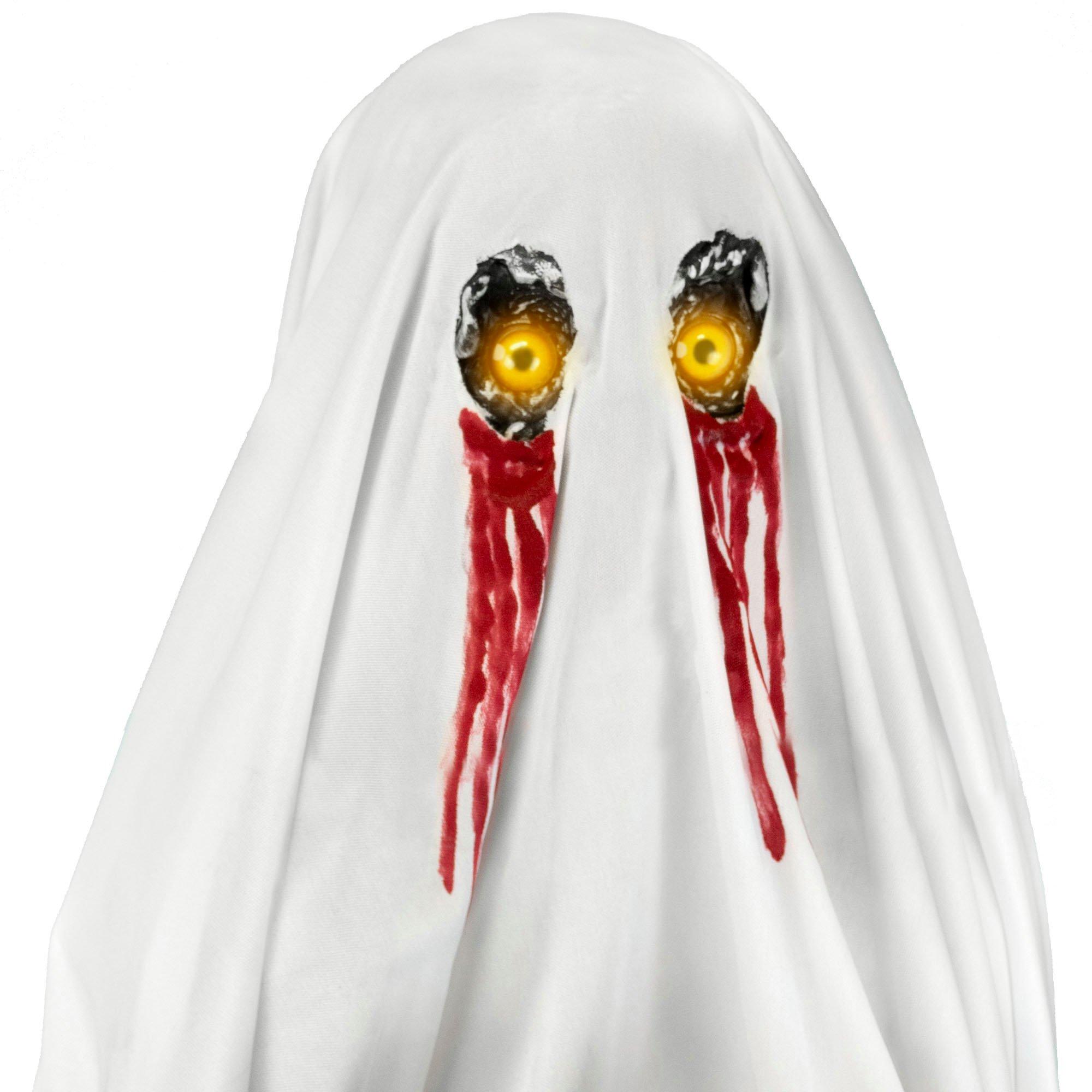 Animatronic Light-Up Bloody Ghost Trick-or-Treater, 3ft | Party City