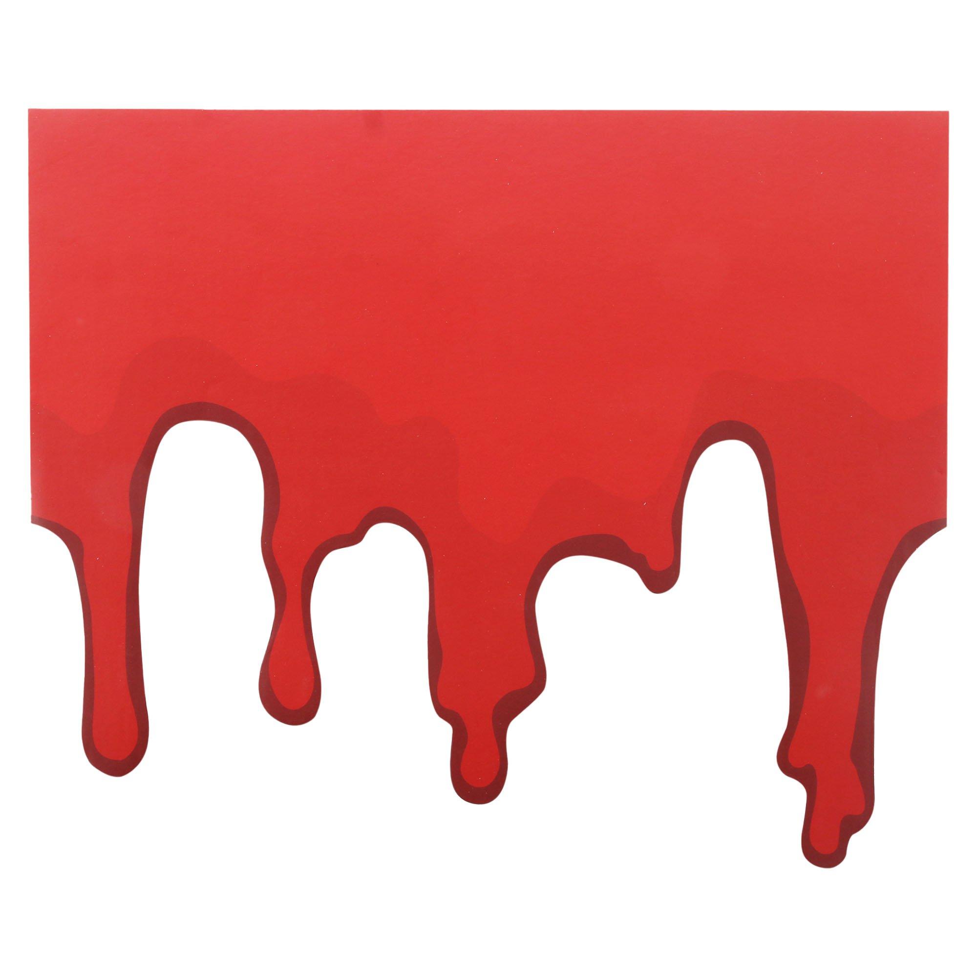 Bloody Plastic Borders, 12in x 10in, 12ct
