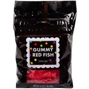 Gummy Red Fish, 16oz - Raspberry Flavor