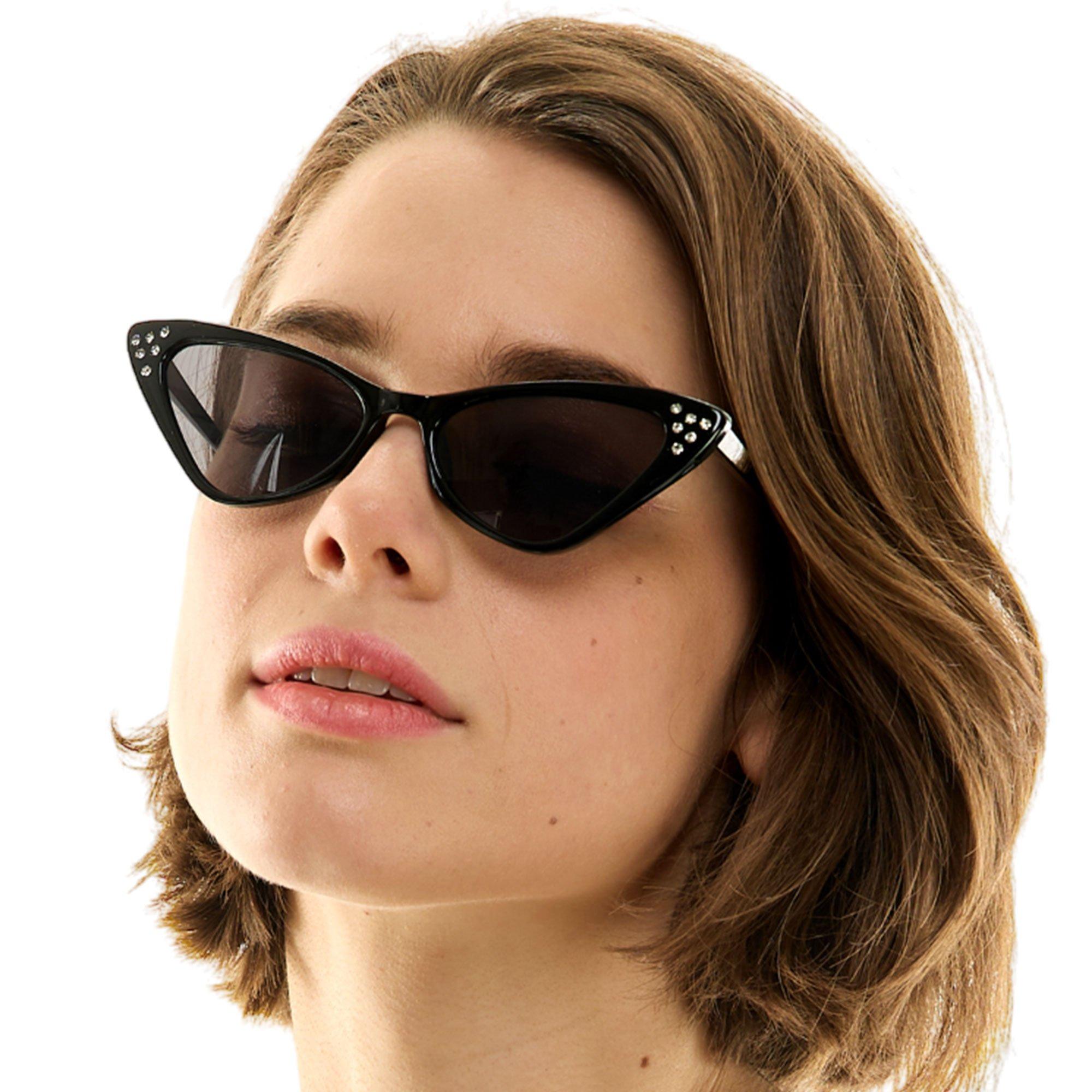 Black Cat Eye Sunglasses