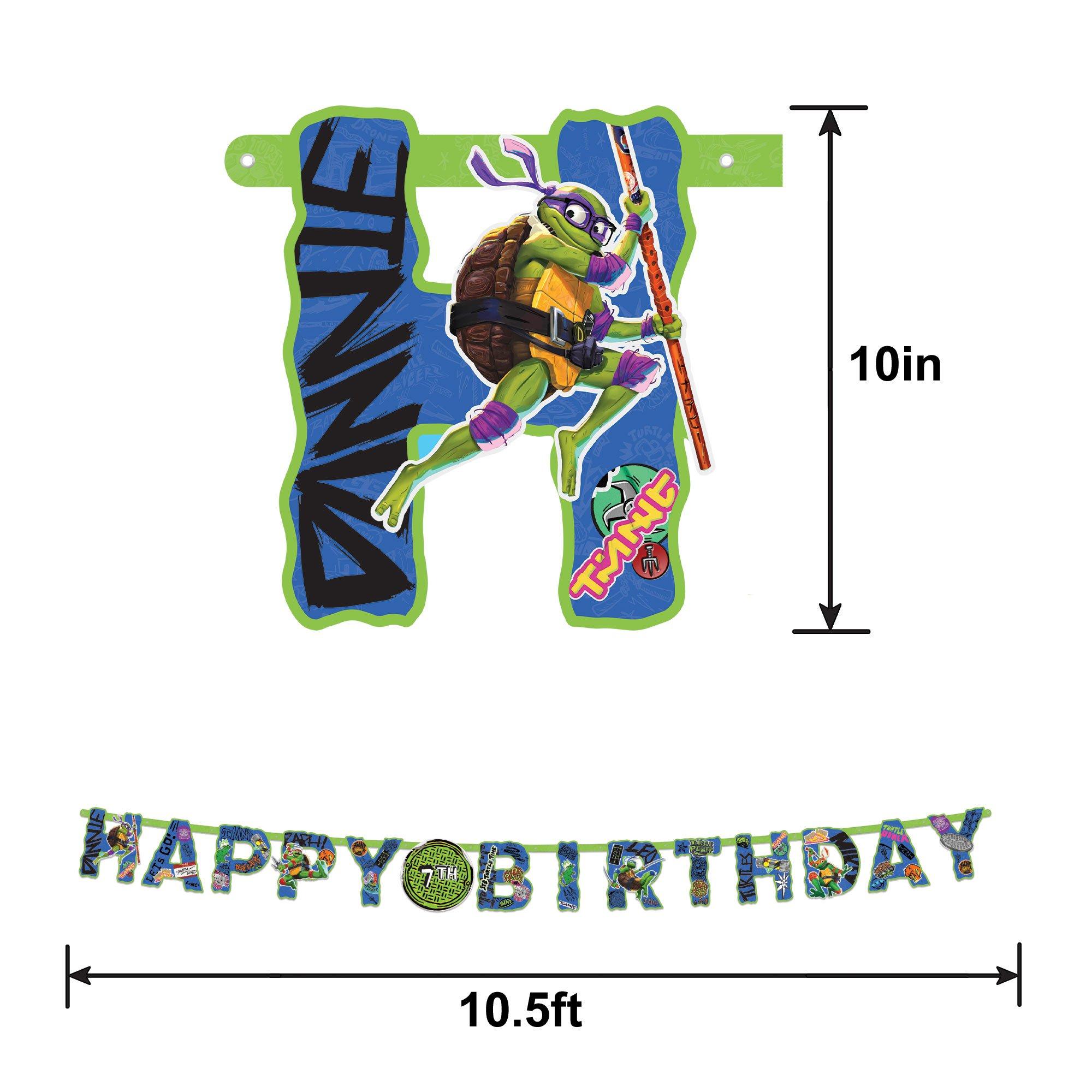 Teenage Mutant Ninja Turtles Birthday Svg, Custom Family Mat - Inspire  Uplift