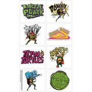 TMNT Temporary Tattoos, 1 Sheet, 8 Tattoos - Teenage Mutant Ninja Turtles: Mutant Mayhem
