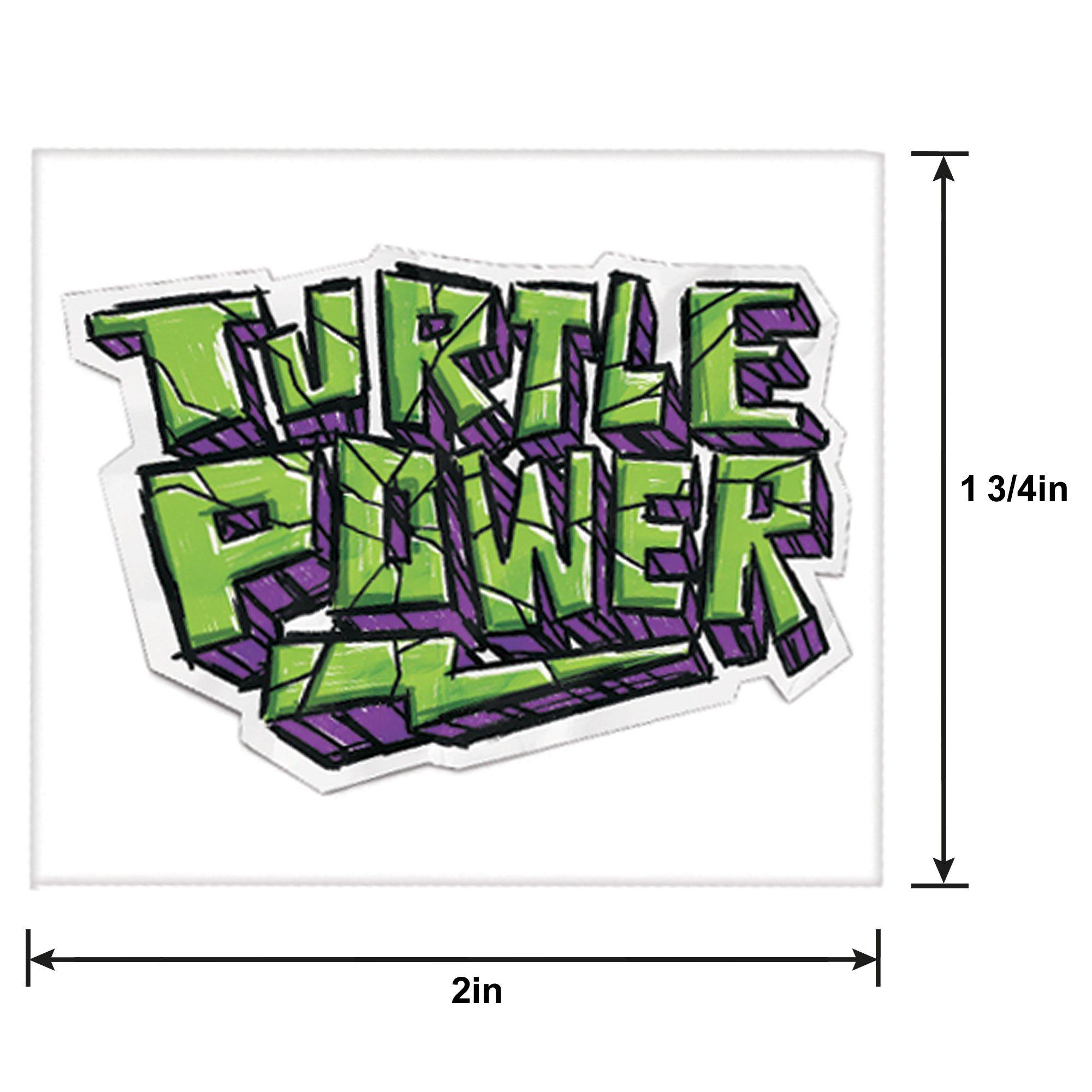  Teenage Mutant Ninja Turtles Tattoos Party Favors