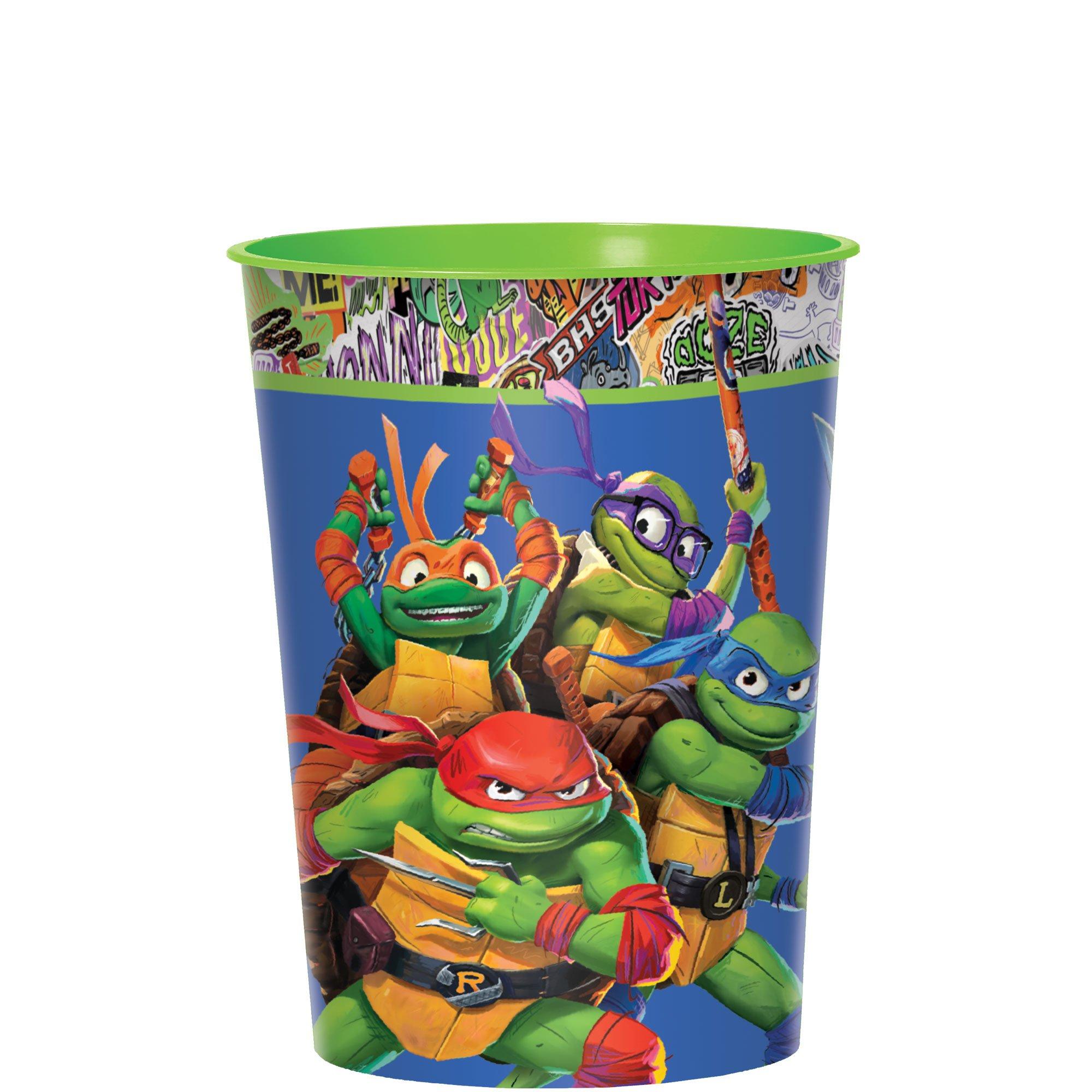 TMNT Plastic Favor Cup, 16oz - Teenage Mutant Ninja Turtles: Mutant Mayhem