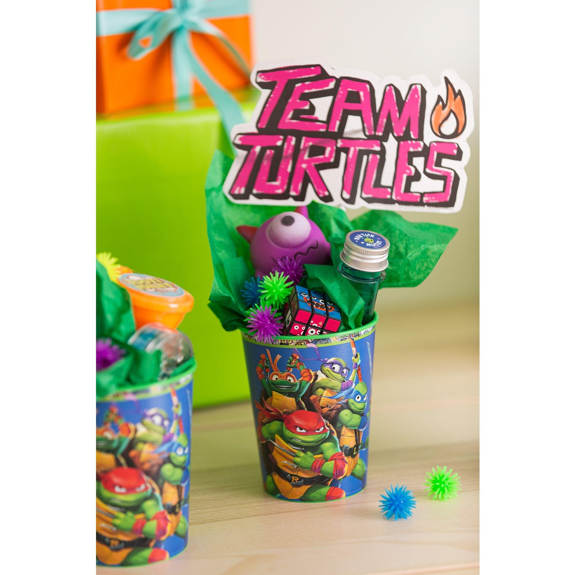 TMNT Plastic Favor Cup, 16oz - Teenage Mutant Ninja Turtles: Mutant Mayhem