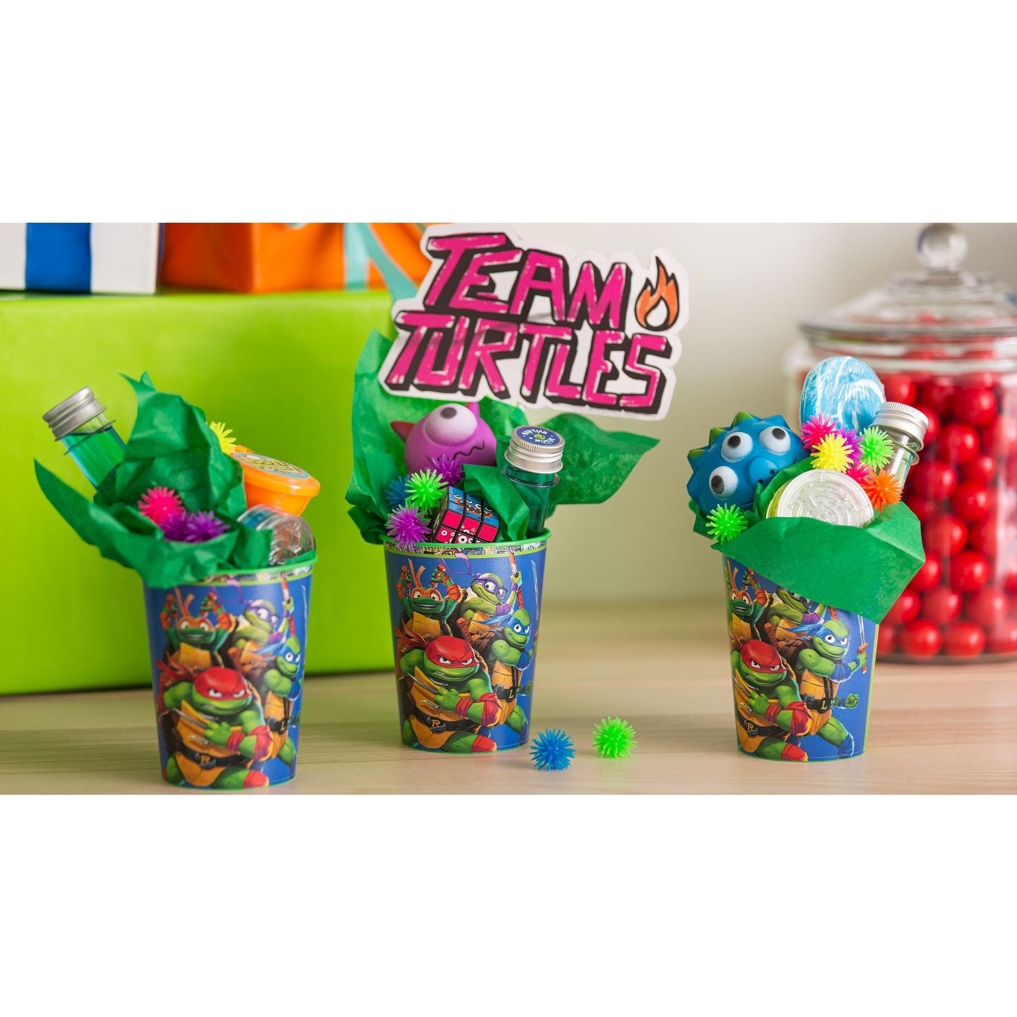 TMNT Plastic Favor Cup, 16oz - Teenage Mutant Ninja Turtles: Mutant Mayhem