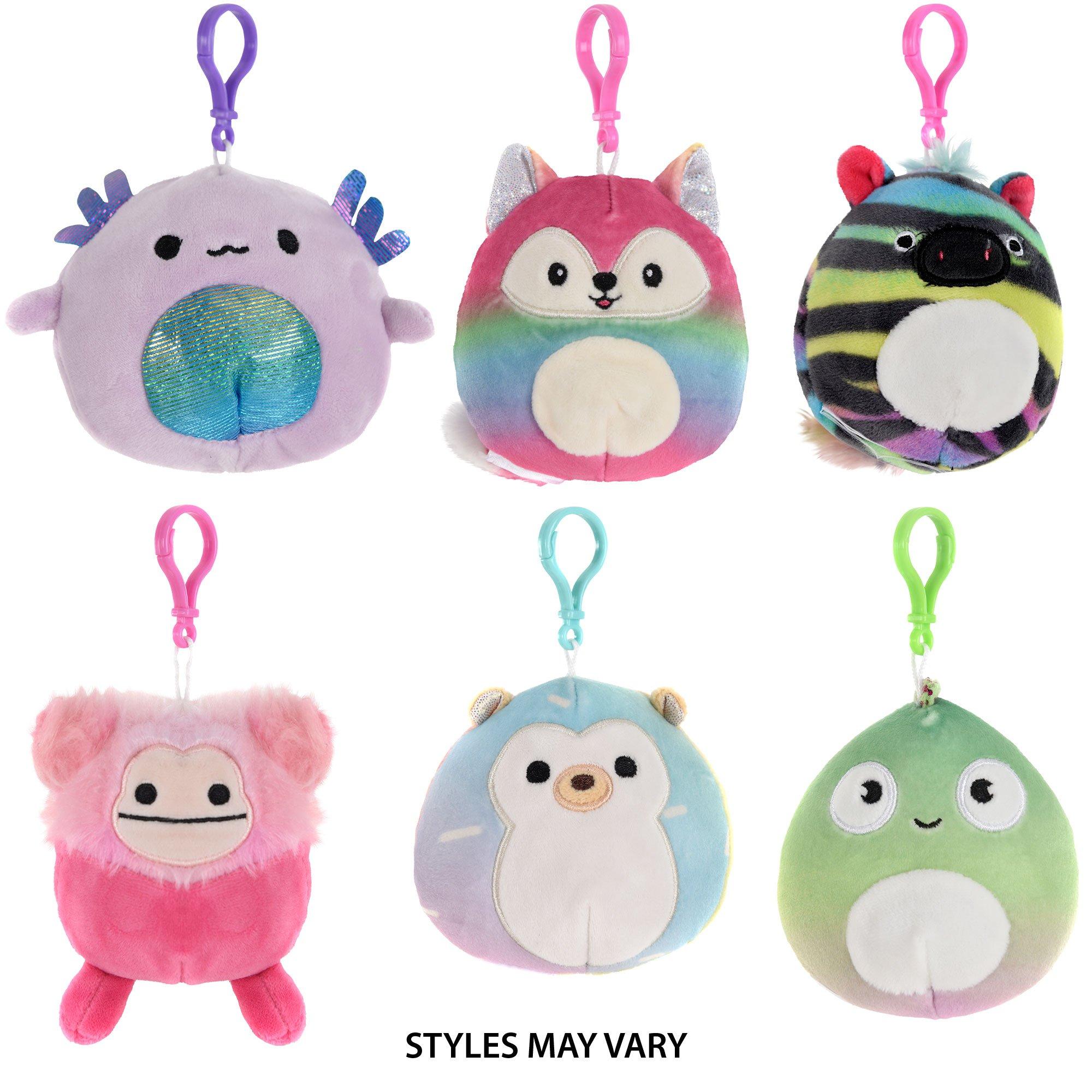 Squishmallows ClipOn Plush, 3.5in Party City