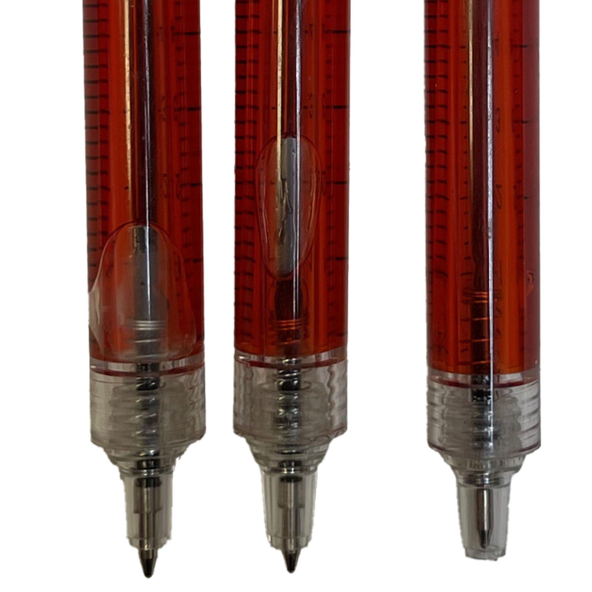 Bloody Syringe Plastic Pens, 5in, 3ct