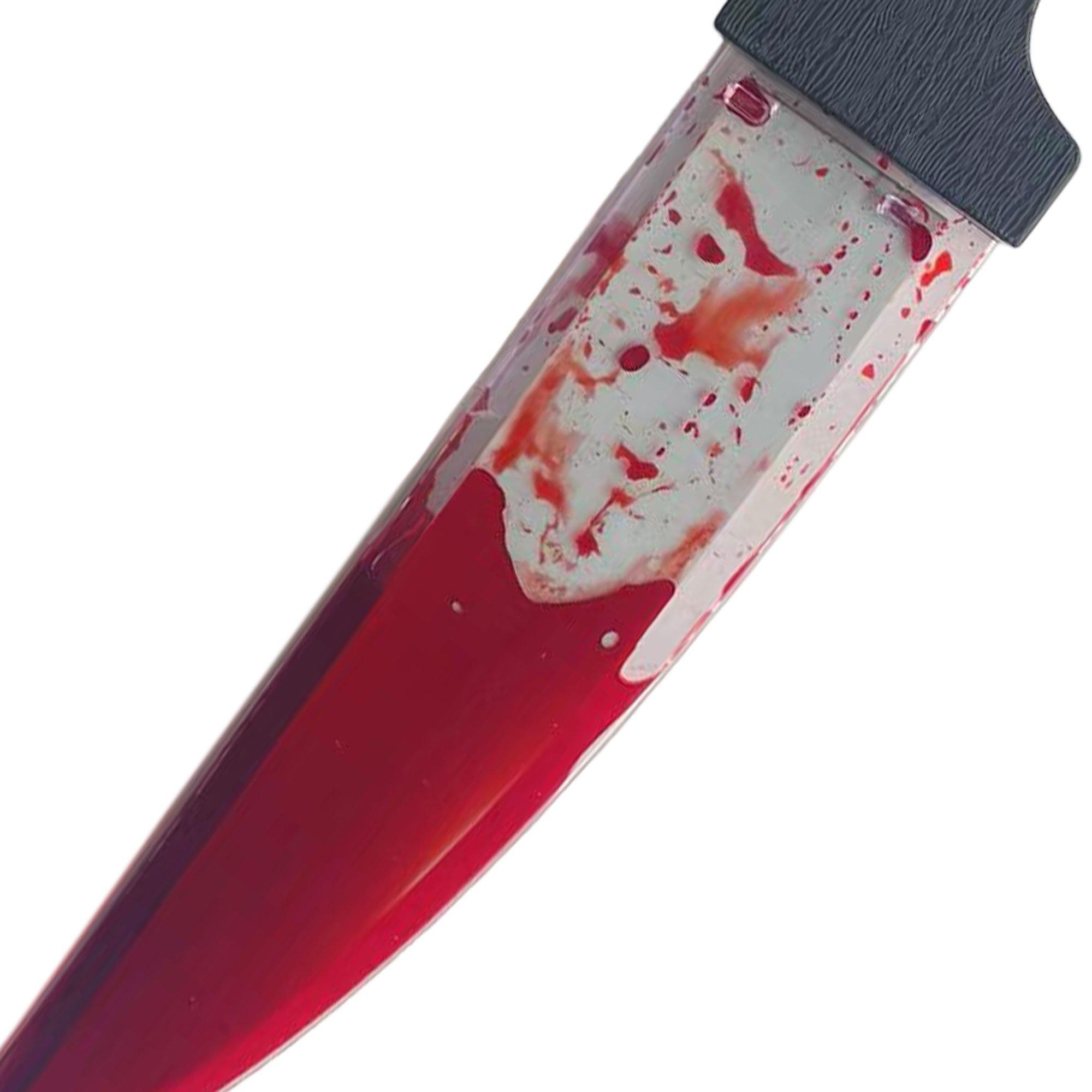 Bleeding Kitchen Knife Prop, 18in