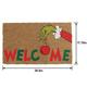 Grinch Welcome Coir & Vinyl Doormat, 29.5in x 17.75in - Dr. Seuss
