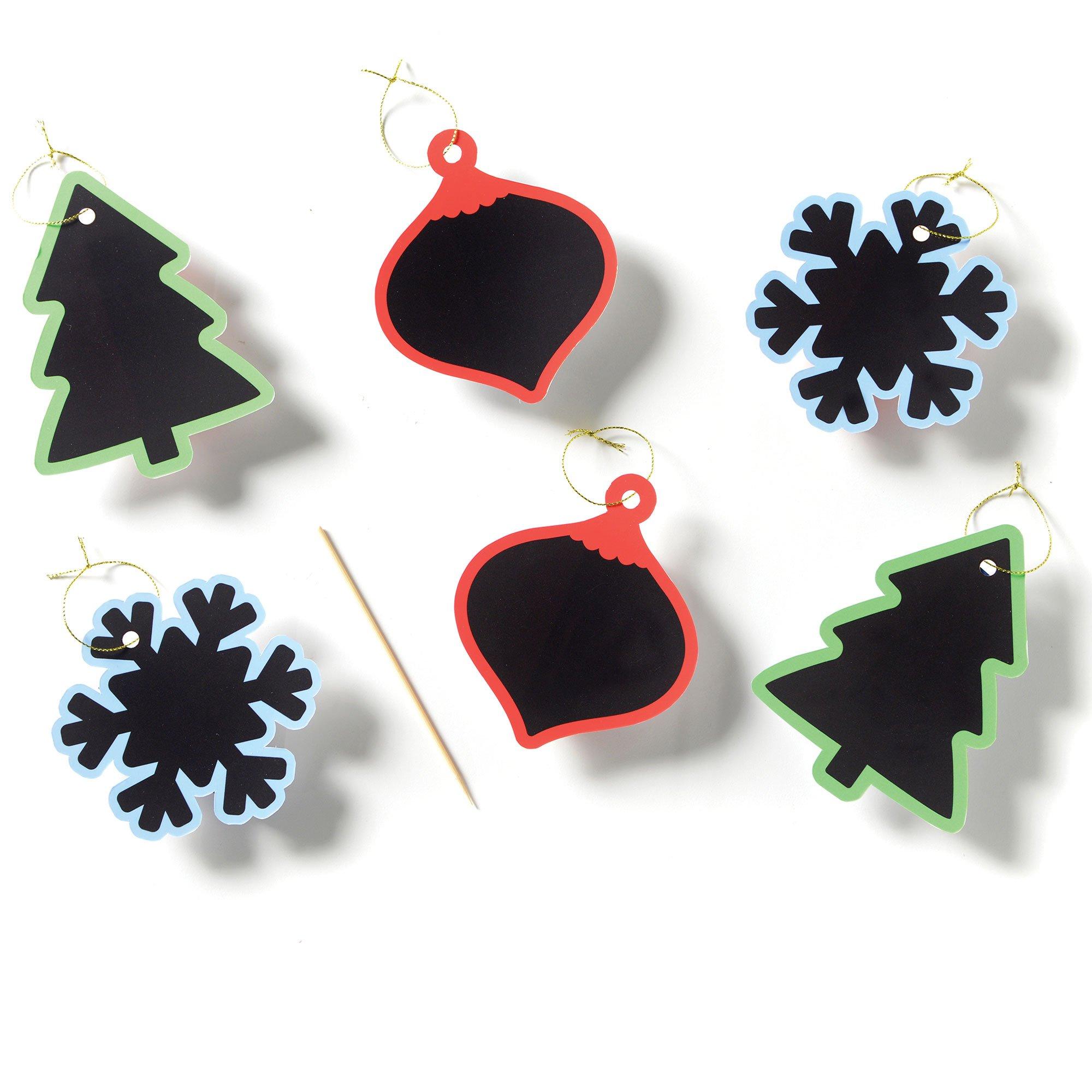 Christmas Scratch Art Ornaments, 24ct Party City