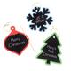Christmas Scratch Art Ornaments, 24ct
