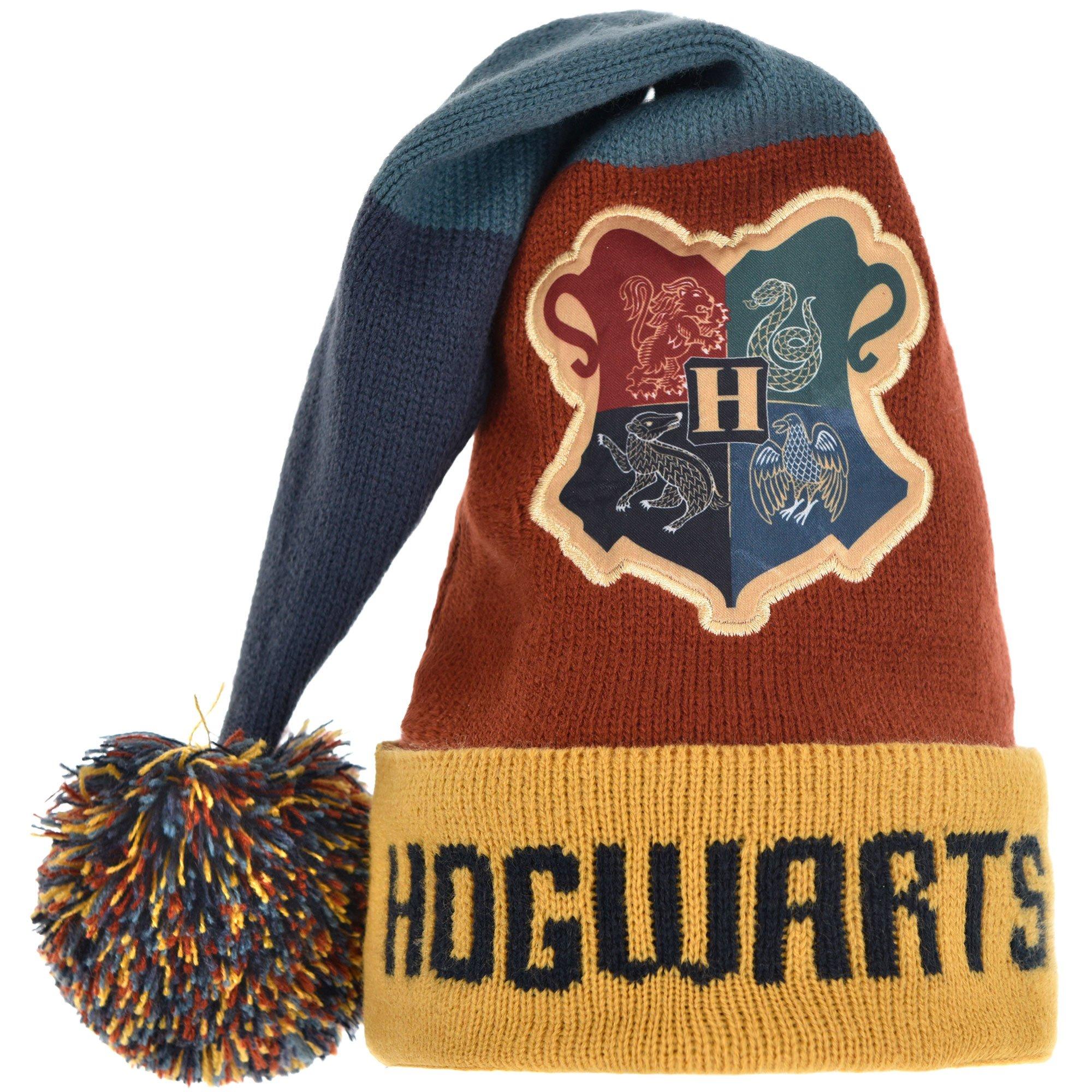 Hogwarts Knitted Santa Hat - Harry Potter | Party City