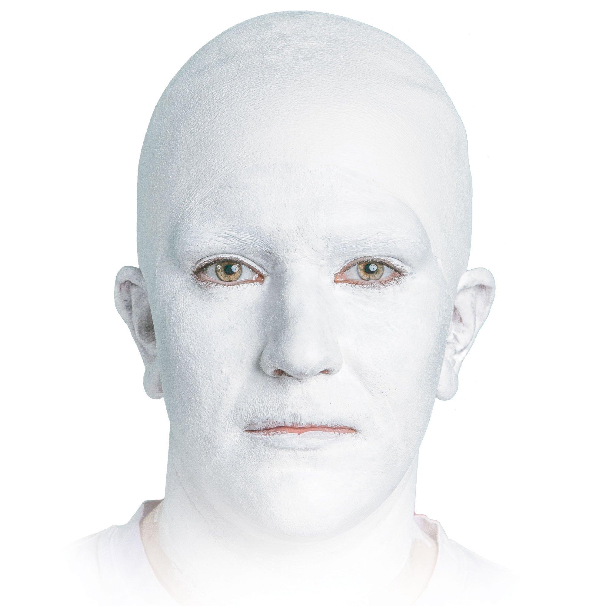 White Latex Bald Cap