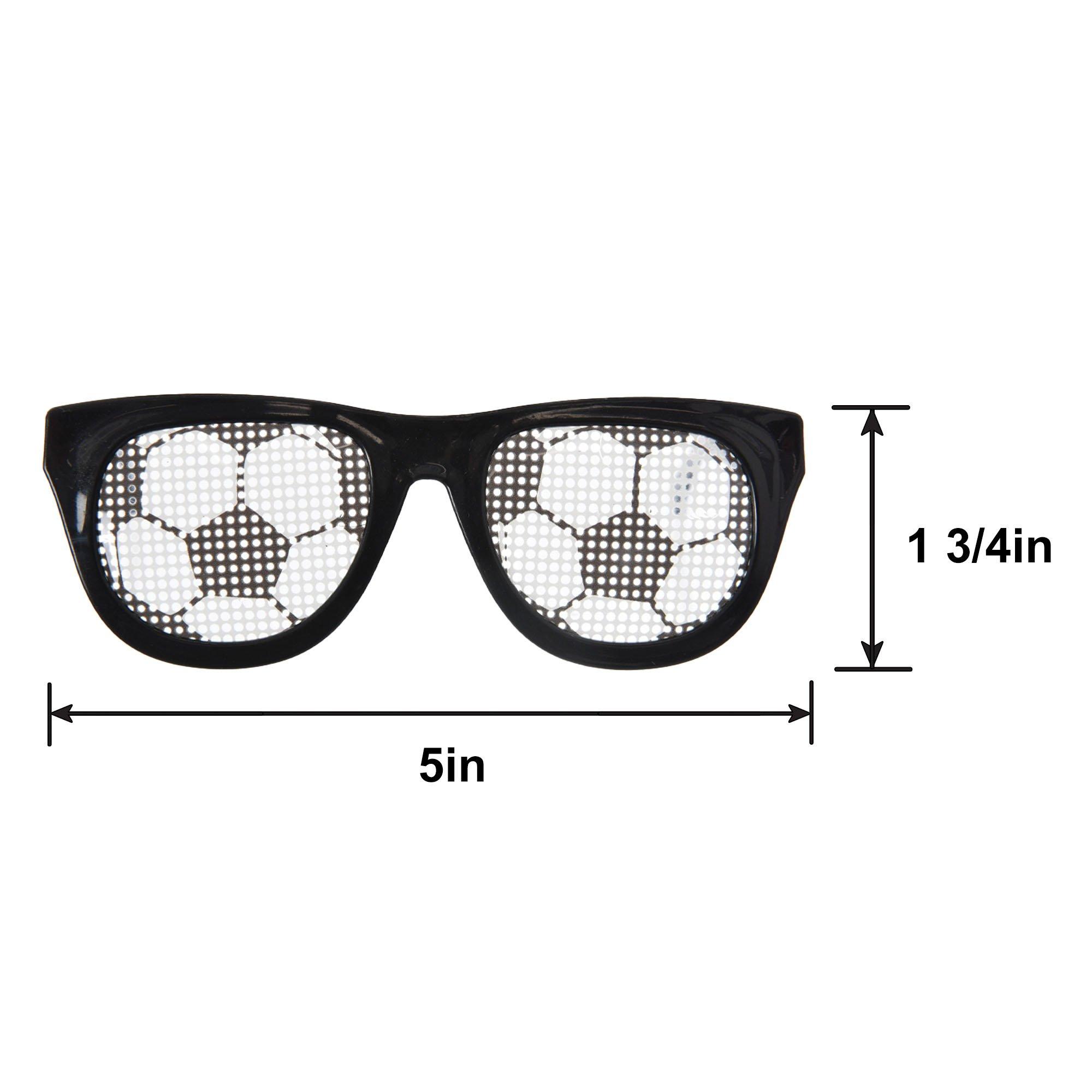 Sporty Plastic Glasses, 24ct