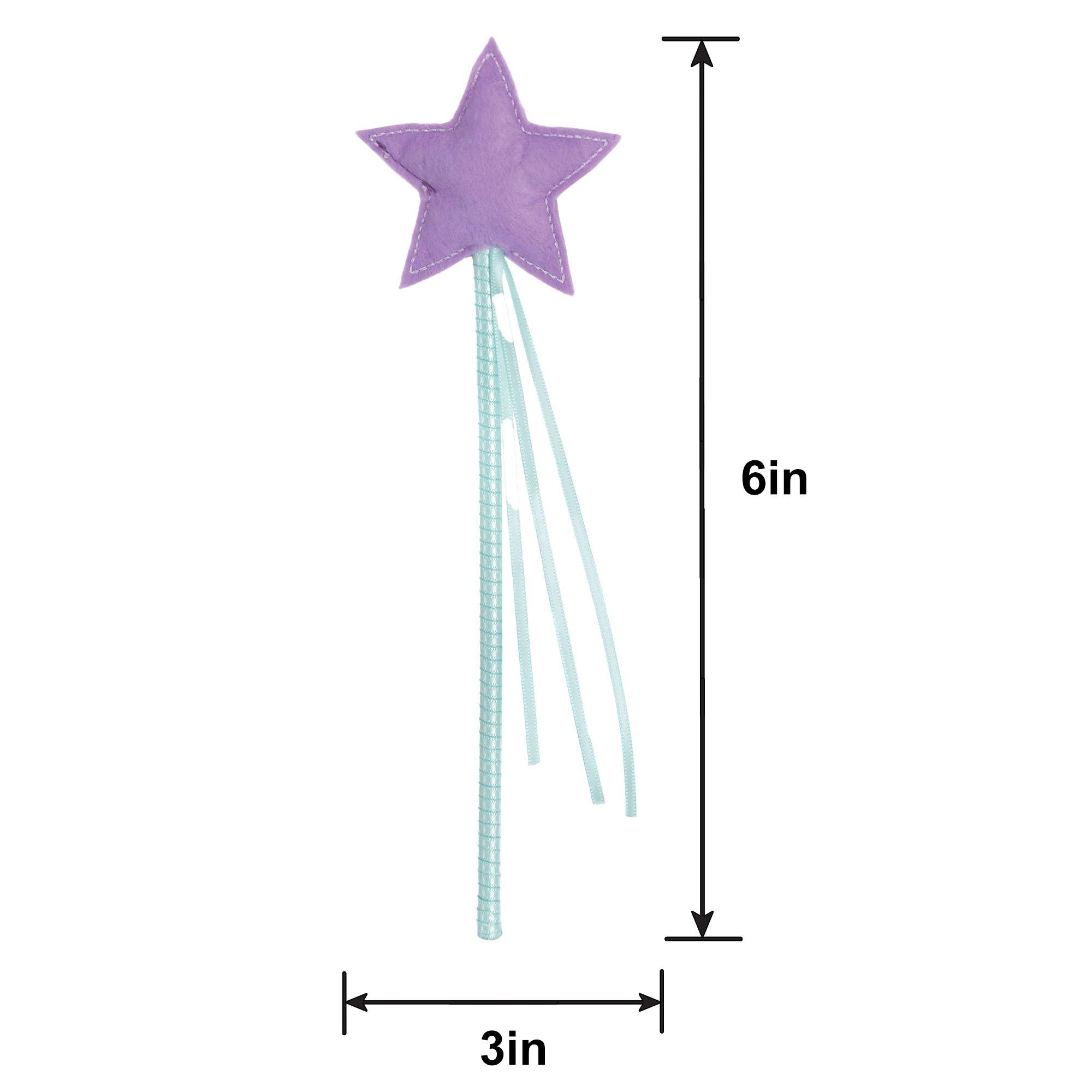 Pink & Purple Star Wands, 8ct