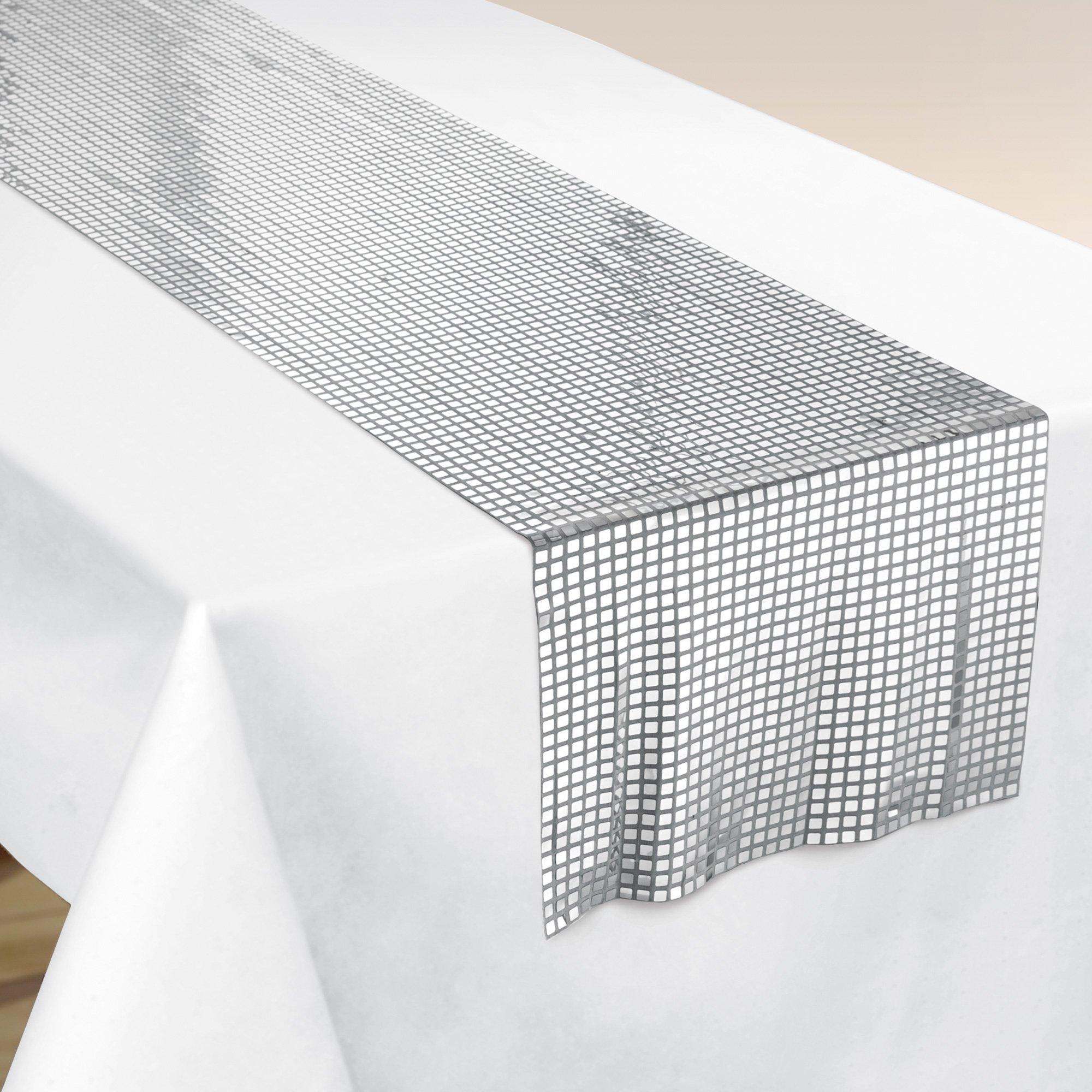 Mirror Table Runner, 6ft Party City