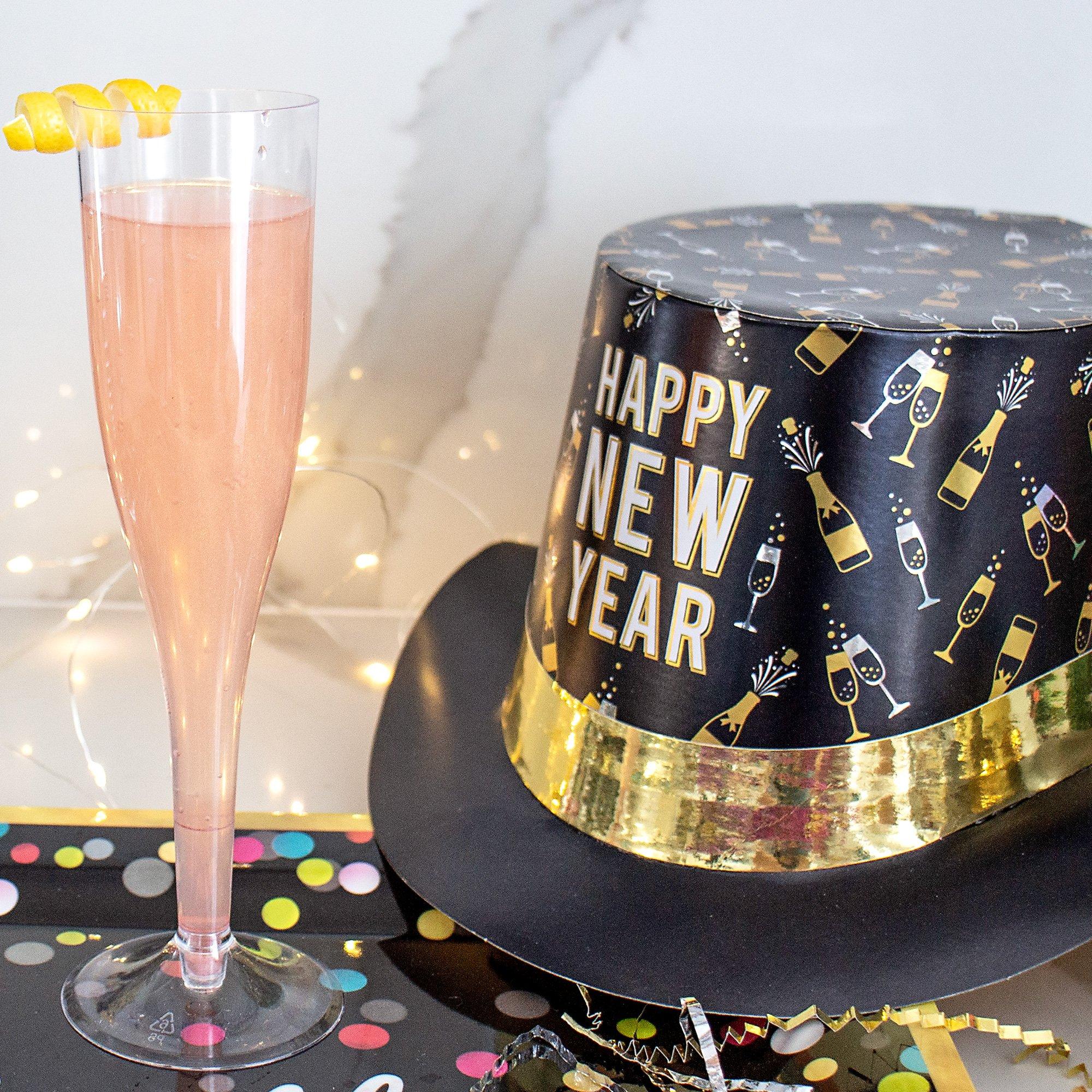 Bubbly This Way New Year's Eve Top Hat
