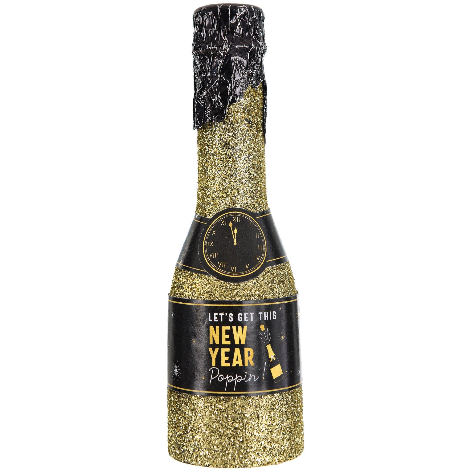 PartyCity Mini Party Poppin' Champagne Bottle New Year's Eve Confetti Popper Hamilton Place