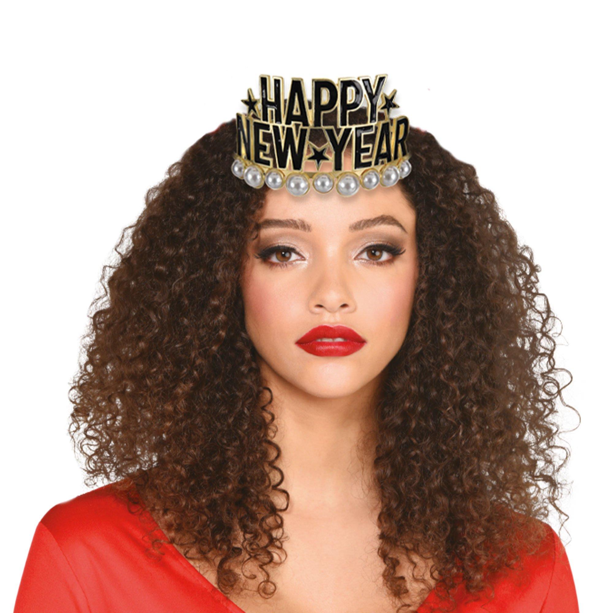 PartyCity New Year's Eve Pearl Metal Tiara | Hamilton Place