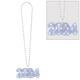 Light-Up Silver 2024 Plastic Necklace, 36in