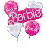 Barbie Foil Balloon Bouquet, 5pc