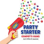 Pow! Party Starter Confetti Guns, 8ct