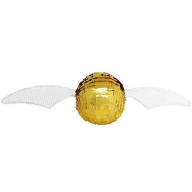 Golden Snitch Pinata, 3.5ft x 10.25in - Harry Potter Birthday Party