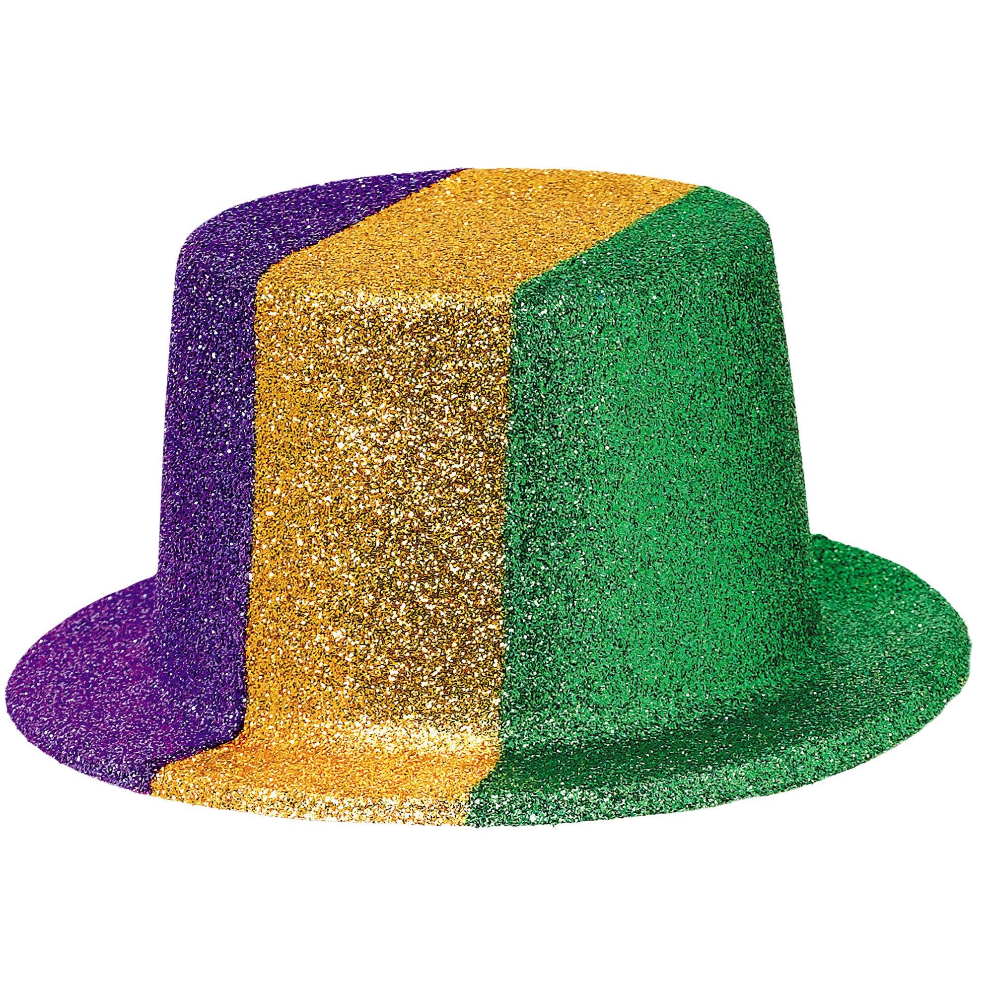 mini mardi gras top hat