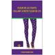 Adult Purple & Gold Fleur-de-Lis Mardi Gras Plus Size Tights