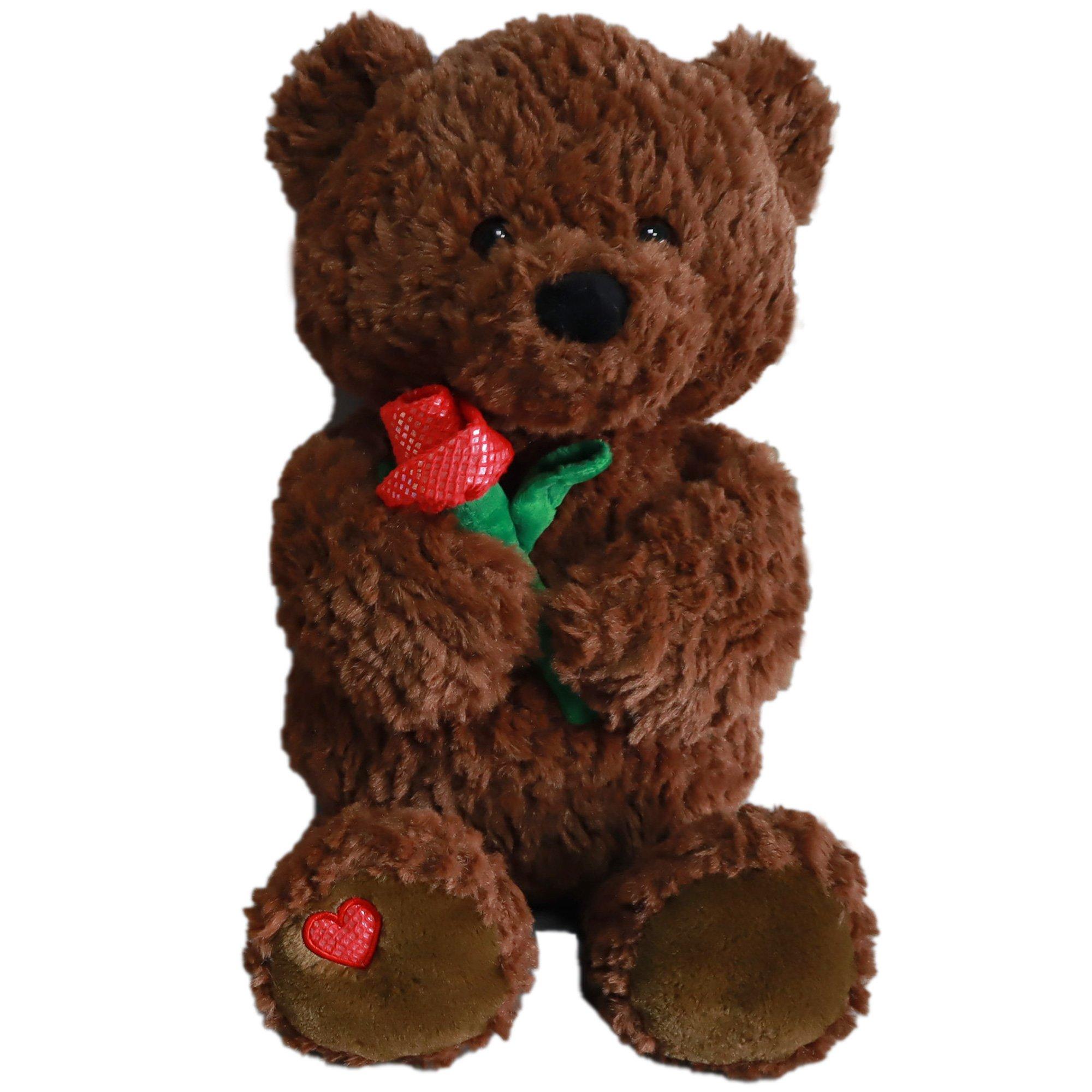 Brown rose hot sale bear