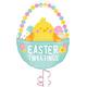 Easter Tweetings Foil Balloon, 25in