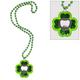 Four Leaf Clover St. Patrick's Day Bottle Opener Necklace