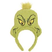 Fuzzy Grinch Headband - Dr. Seuss