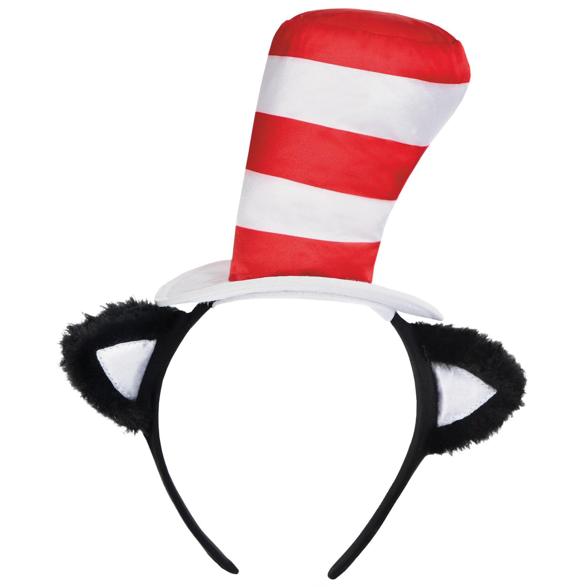 Satin Cat in the Hat Headband - Dr. Seuss