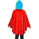 Adult Thing 1 Hooded Fleece Poncho - Dr. Seuss 