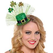 Shamrock St. Patrick's Day Mini Top Hat