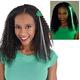 Light-Up Shamrock St. Patrick's Day Hair Extensions, 12.5in, 3ct