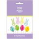 Easter Bunnies & Eggs Party Picks, 4in, 16ct