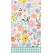 Springtime Blooms Paper Guest Towels, 4.5in x 7.75in, 16ct