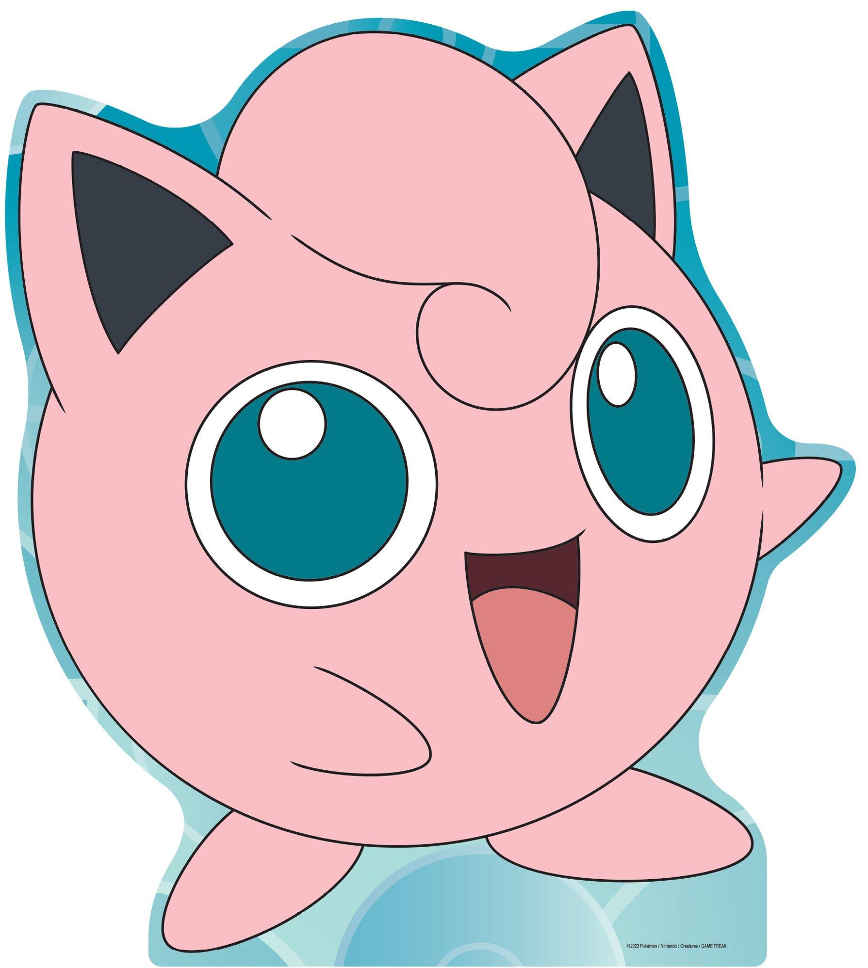 Jigglypuff Cardboard Cutout, 3ft Pokémon Party City
