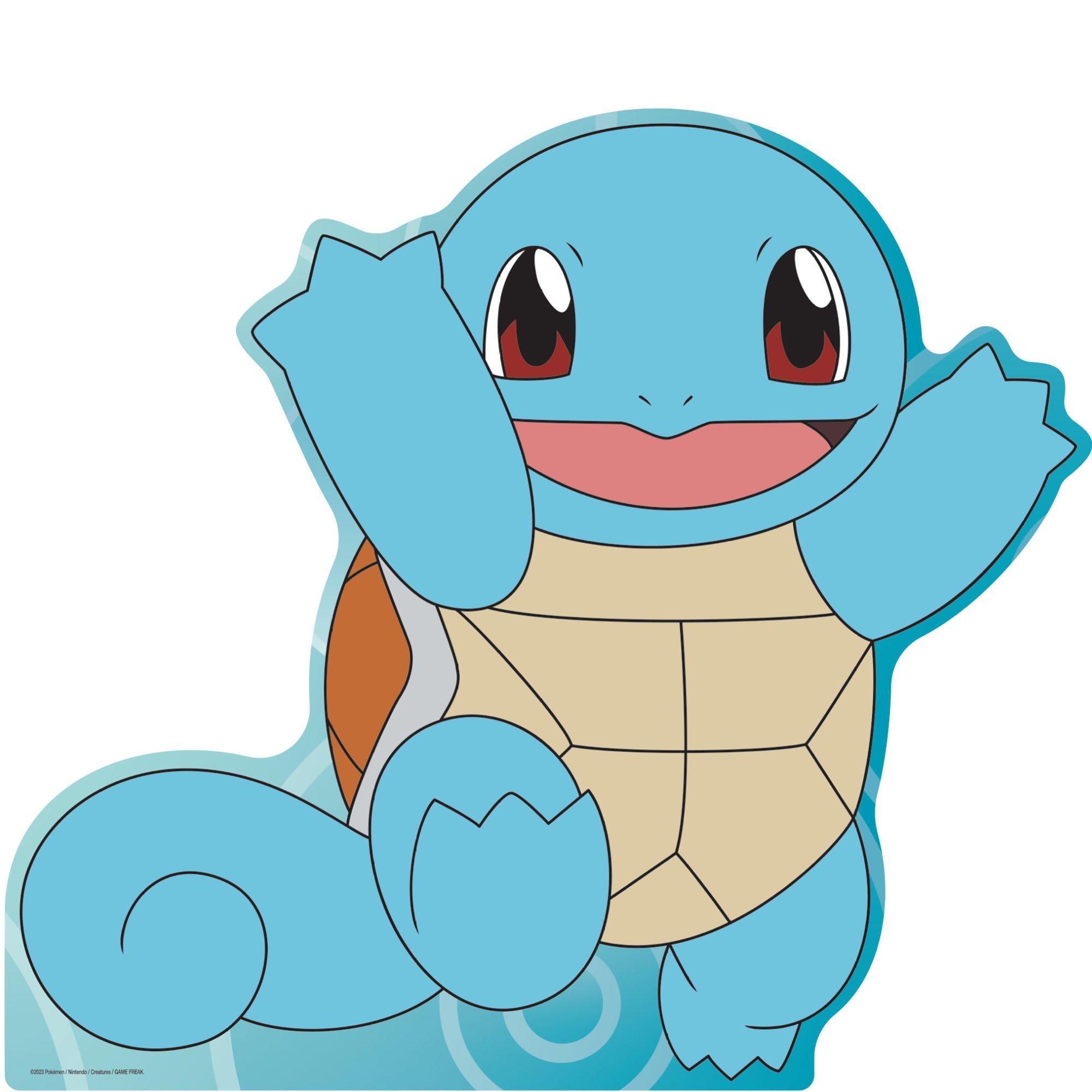 Squirtle Cardboard Cutout, 36in x 32.5in - Pokémon | Party City